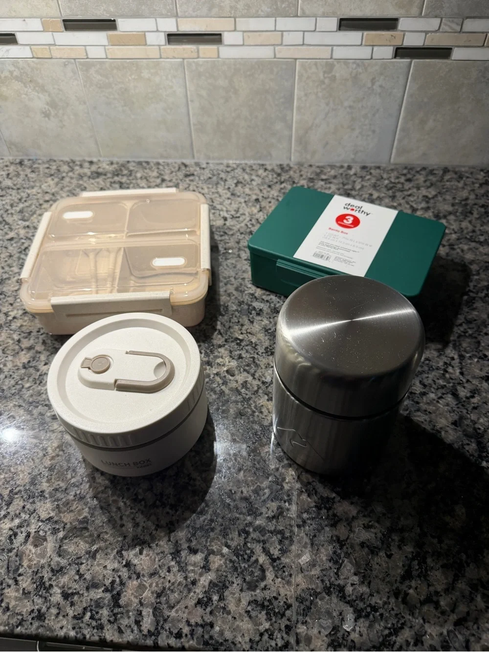Bento Box & Thermos Lot